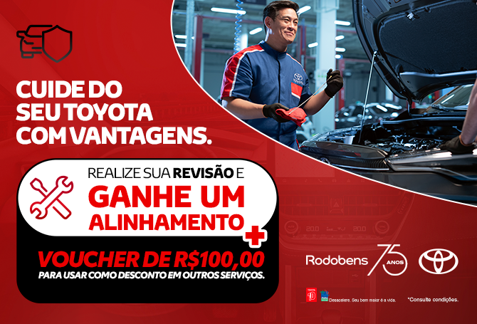 Realize uma revisão e tenha mais vantagens