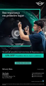 Sua segurança em primeiro lugar