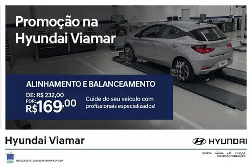 Promoção na Viamar Hyundai