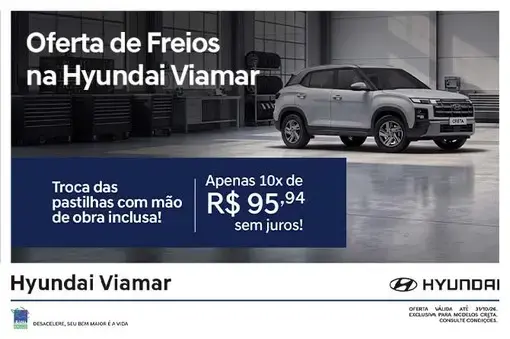 Oferta de Freios na Viamar Hyundai