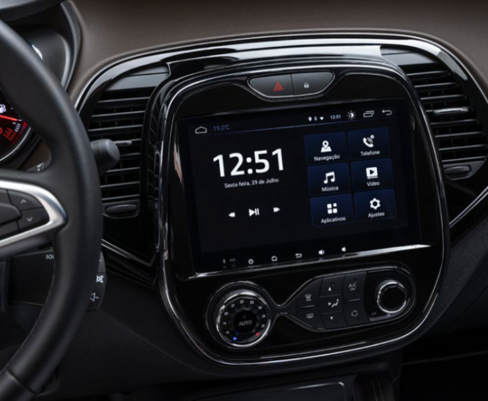 Tela 9" Captur Intense