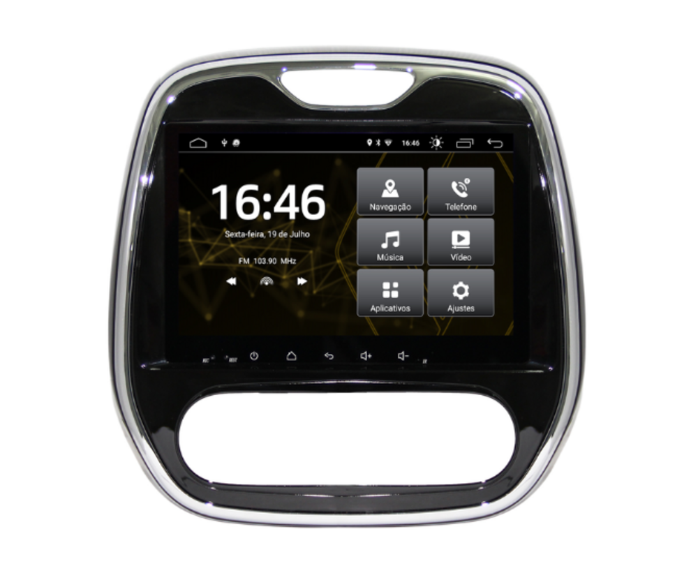 Tela 9" Captur Life Zen PCD