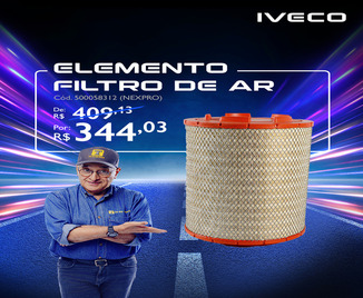 Elemento Filtro de Ar