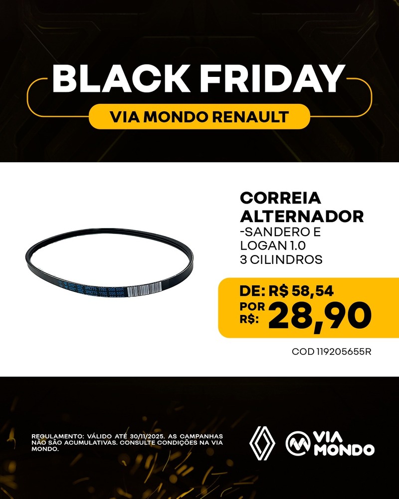 CORREIA ALTERNADOR