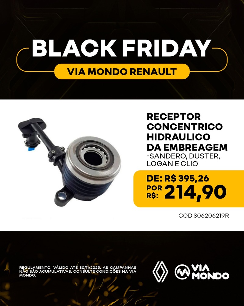 RECEPTOR CONCENTRICO HIDRAULICO DA EMBREAGEM