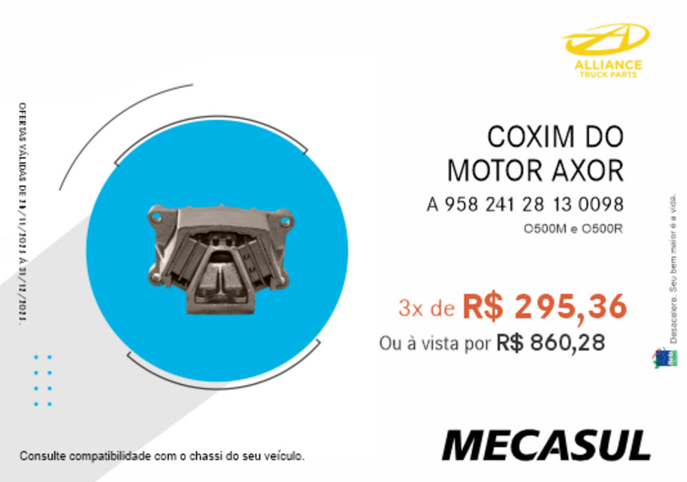 COXIM DO MOTOR AXOR