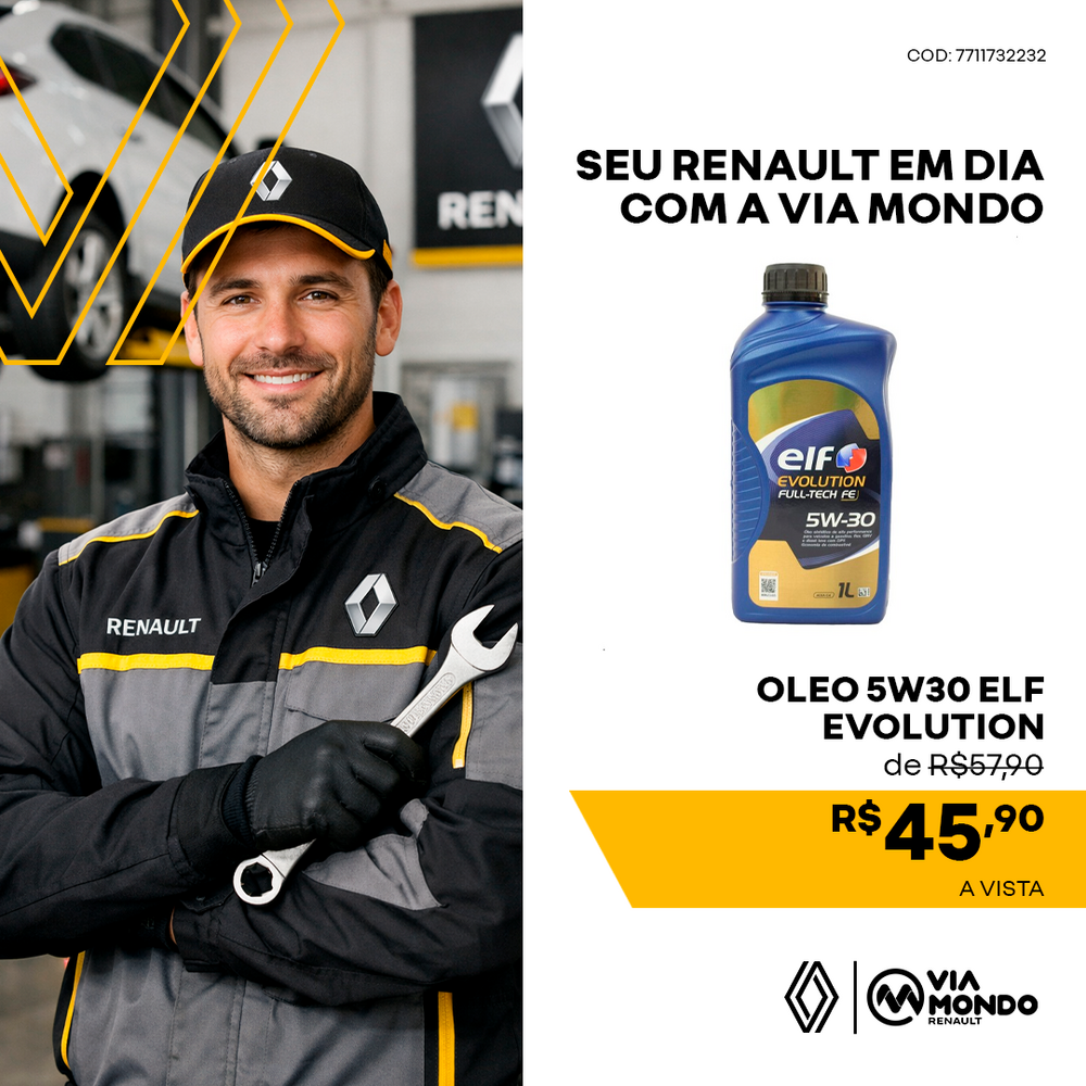 OLEO 5W30 ELF EVOLUTION RENAULT ORIGINAL