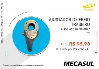 AJUSTADOR DE FREIO TRASEIRO