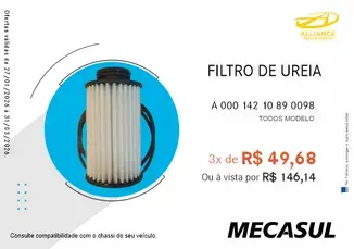 FILTRO DE UREIA