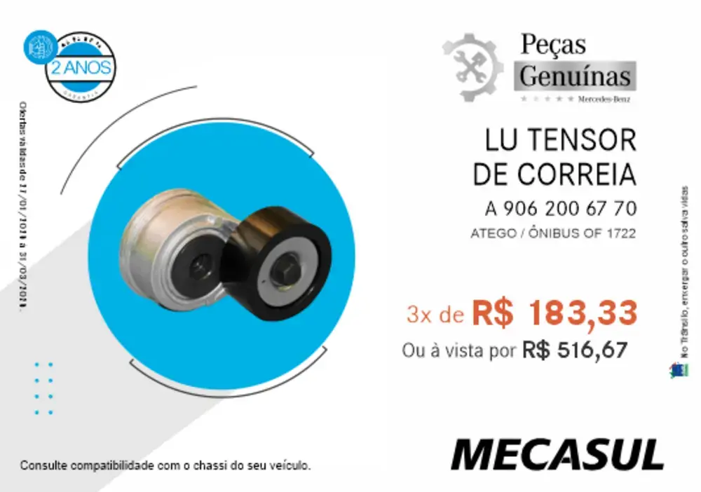 LU TENSOR DE CORREIA