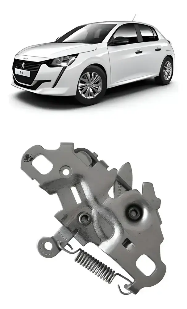 Fechadura Trava Capô 208 2008 Peugeot 