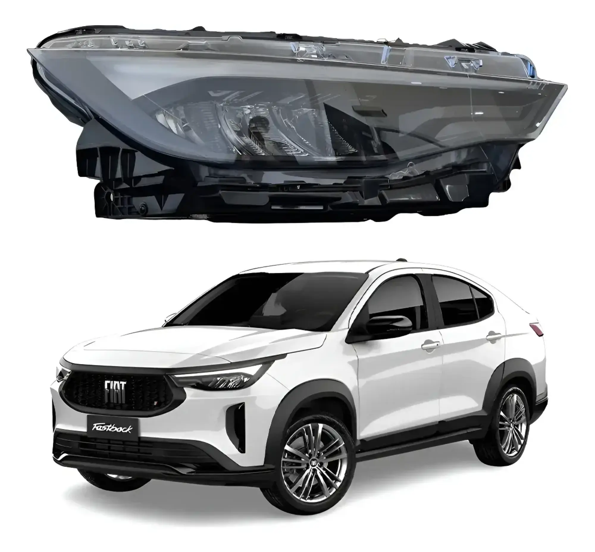 FAROL DIANTEIRO DIREITO PULSE/FASTBACK