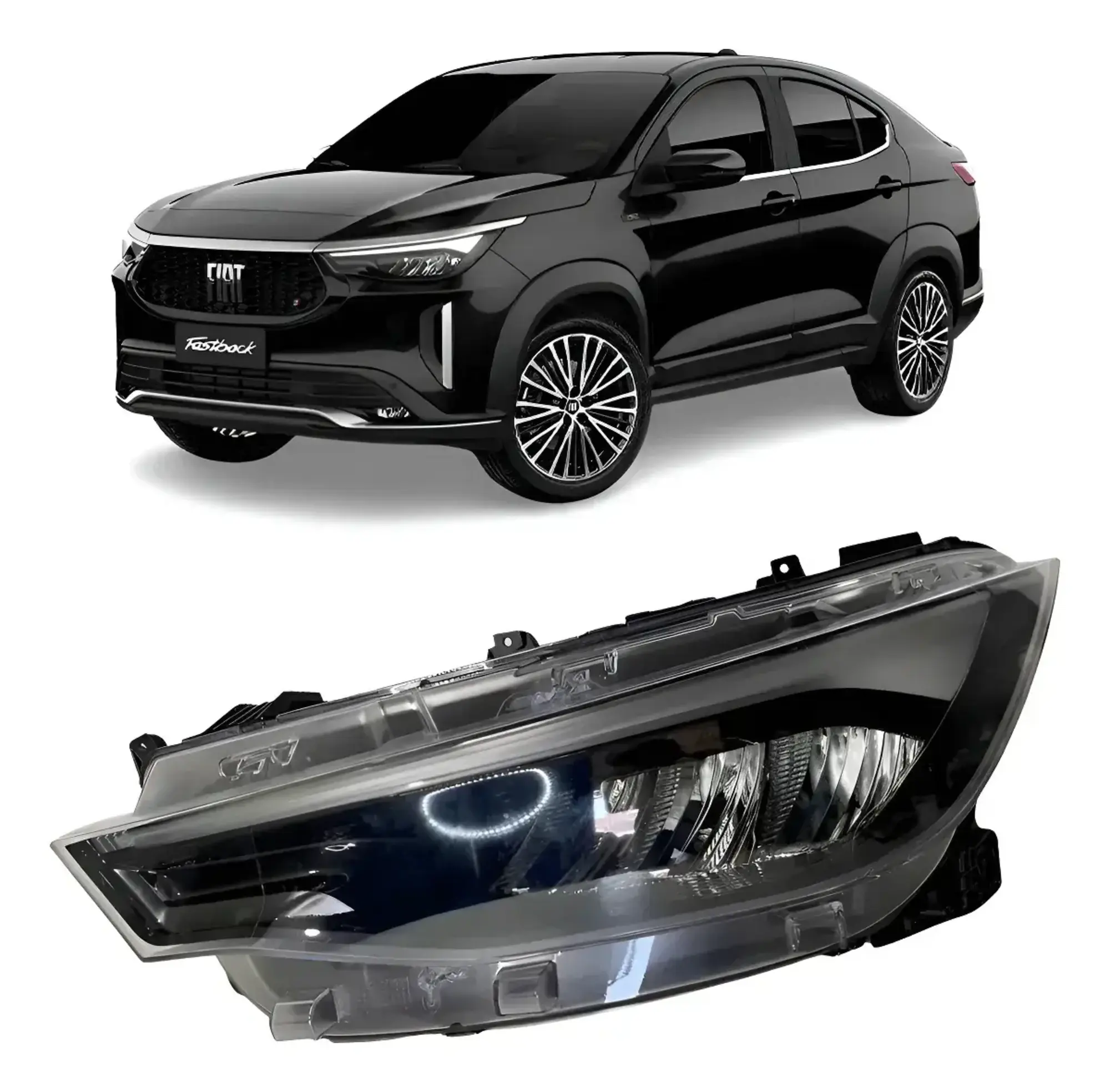 FAROL DIANTEIRO ESQUERDO PULSE/FASTBACK