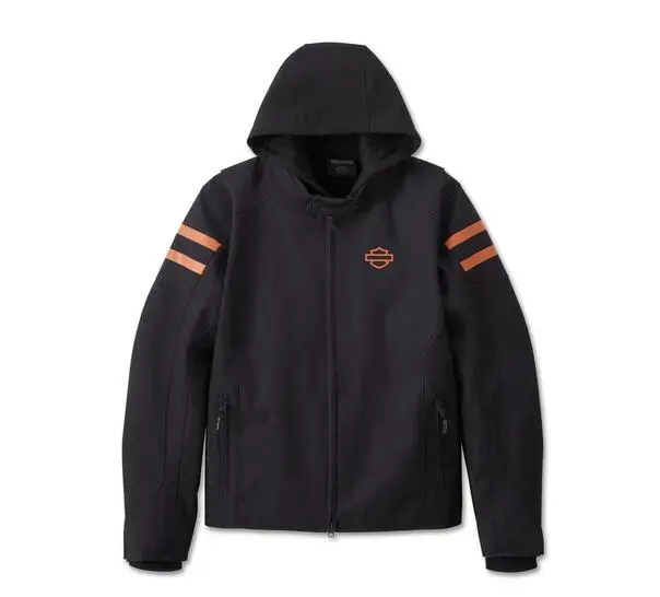 Men's Ovation 3-IN-1 Textile Riding Jacket - Black