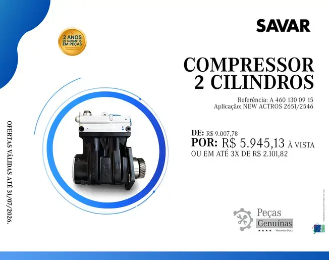 COMPRESSOR 2 CILINDROS