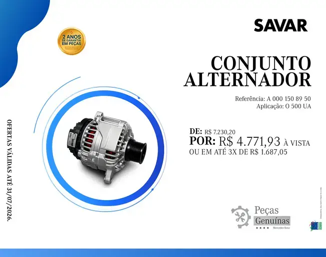CONJUNTO ALTERNADOR 