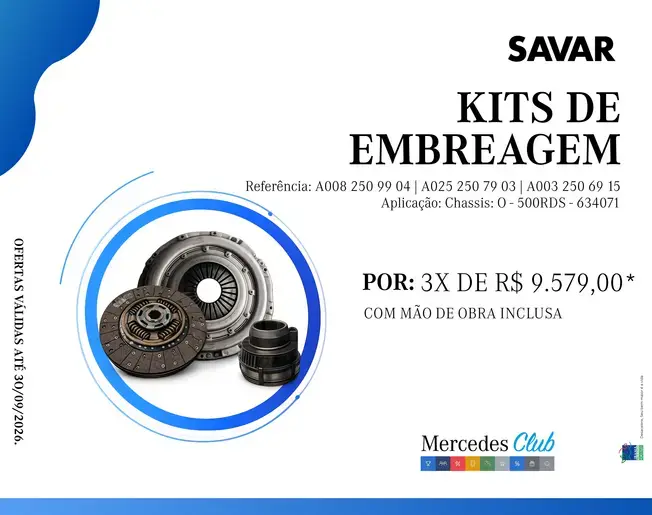 KITS DE EMBREAGEM | ÔNIBUS