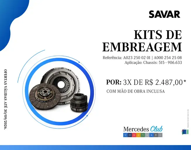 KITS DE EMBREAGEM | SPRINTER