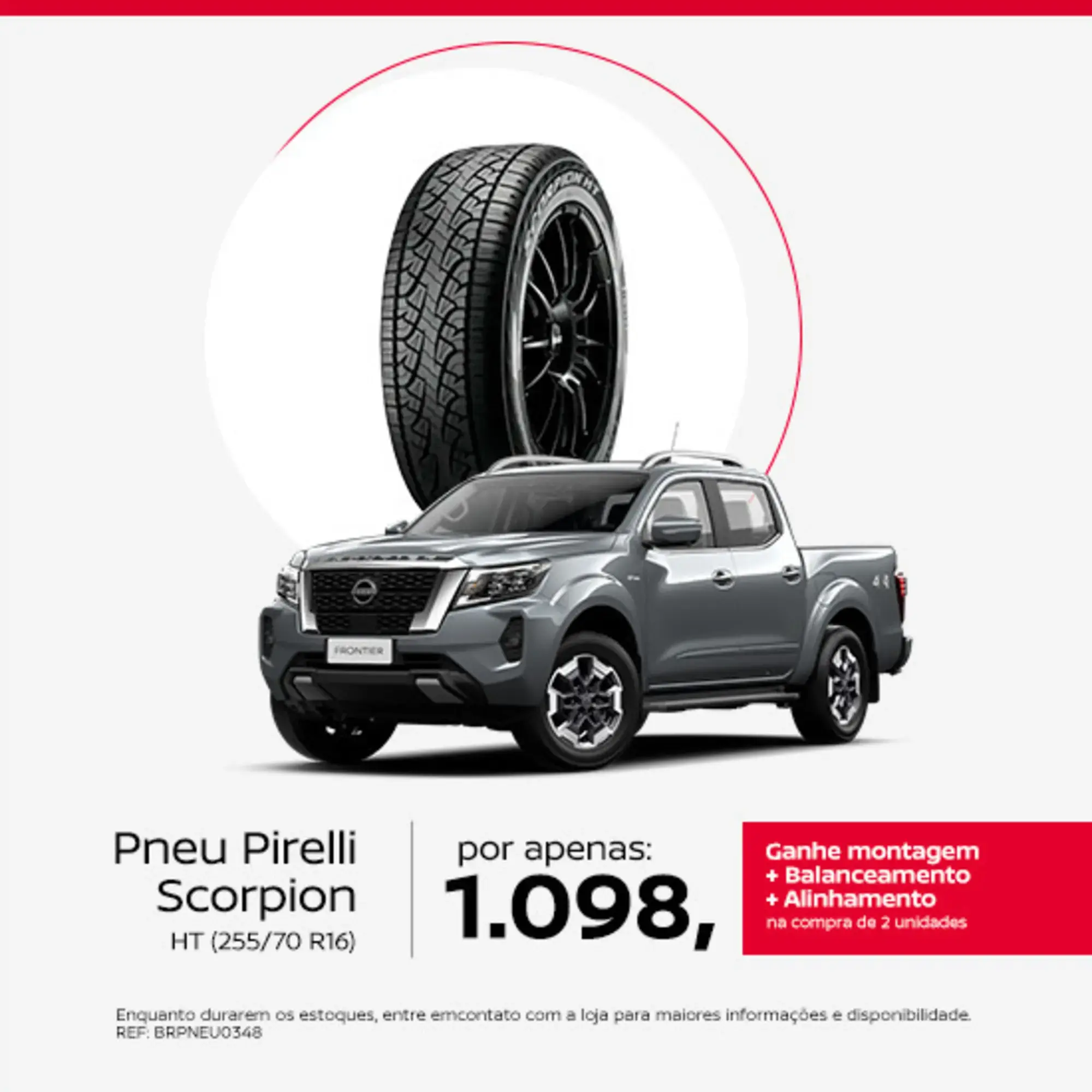 FRONTIER - Pneu Pirelli Scorpion | HT (255/70 R16)
