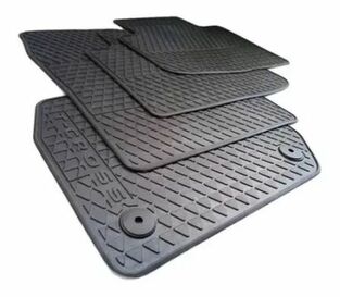 Jogo de tapete de borracha