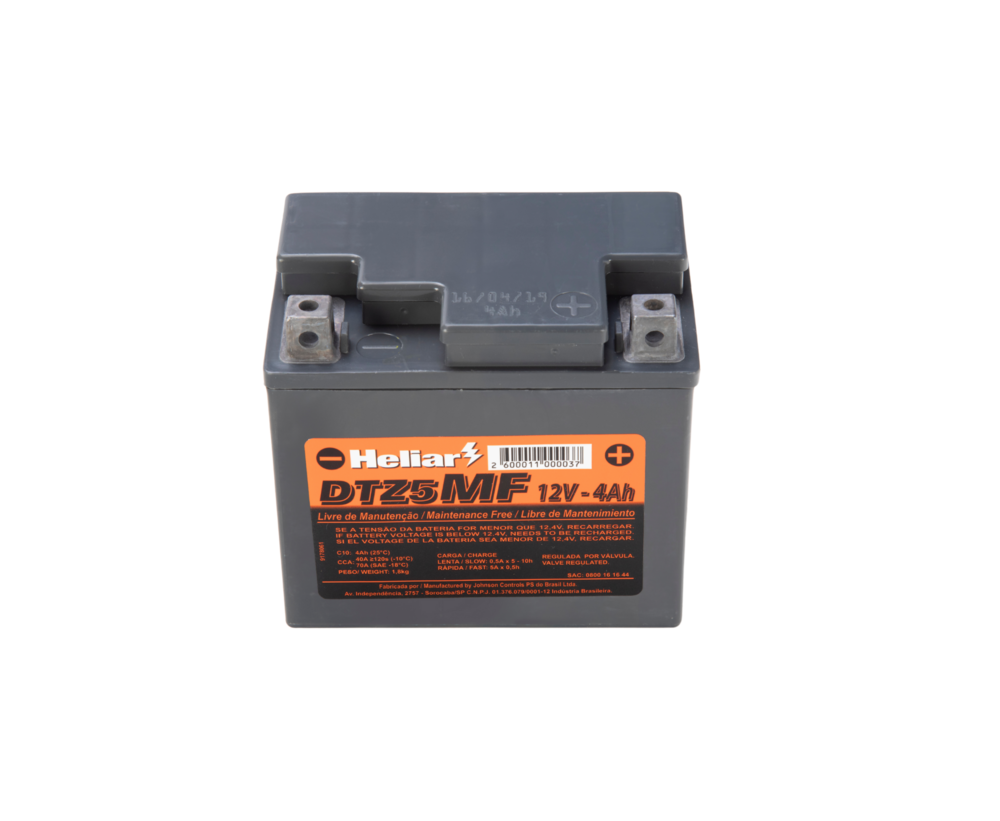 Bateria DTZ5 12V 4Ah