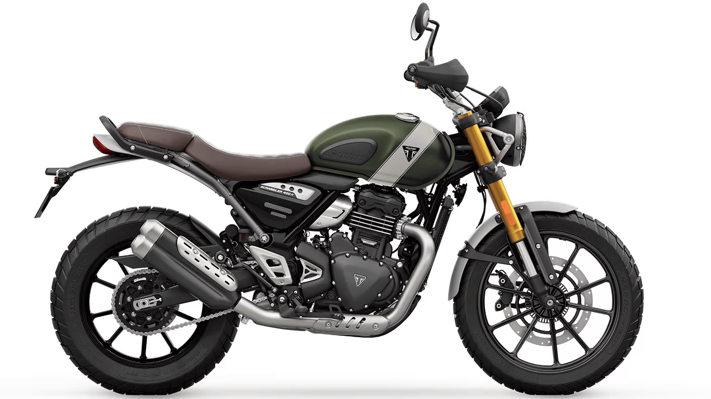 スティングレイ　新品　Triumph SCRAMBLE Scrambler 400 X 2025 - é na Triumph EDISA