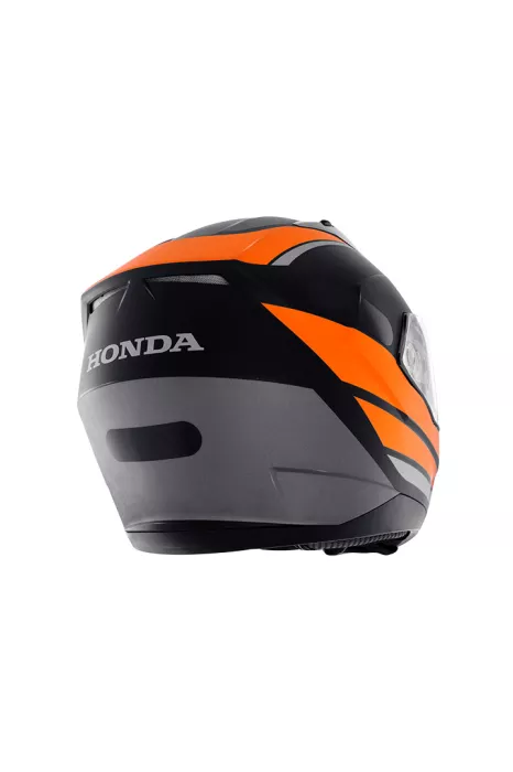 galeria CAPACETE NEW HF2 PRETO C/ LARANJA