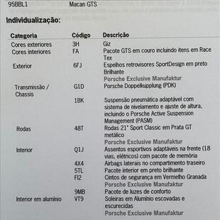 Porsche MACAN 2.9 GTS 24V V6 GASOLINA 4P AUTOMÁTICO