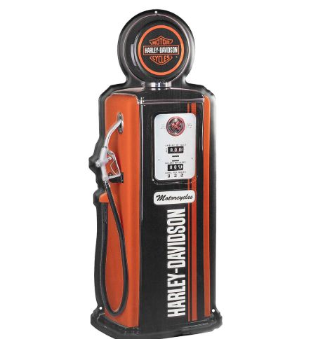 galeria PLACA DECORATIVA EM ALTO RELEVO H-D GAS PUMP