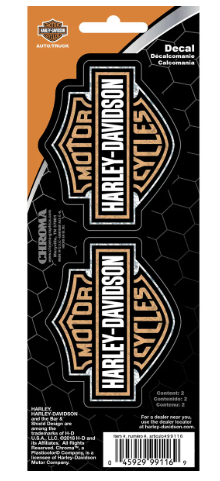 galeria KIT 2 ADESIVOS HOLOGRÁFICOS H-D BAR & SHIELD