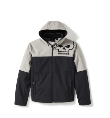 galeria JAQUETA DE NYLON MASCULINA WILLIE G SKULL