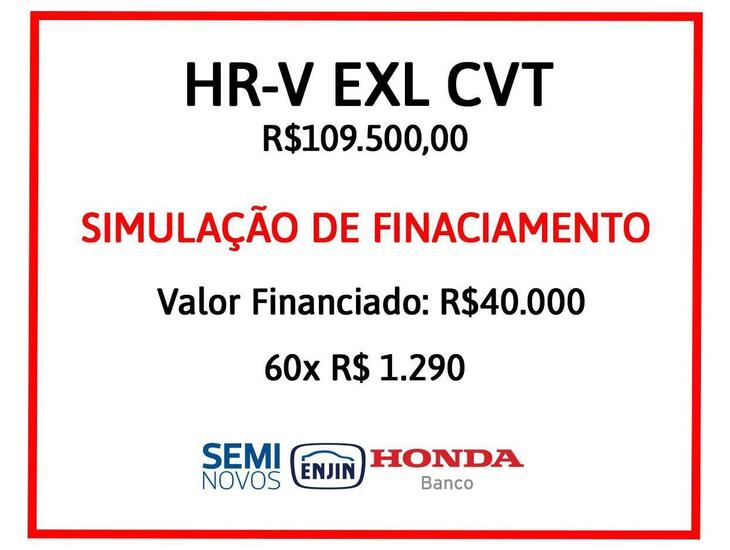 galeria HR-V EXL CVT