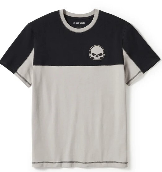 galeria CAMISETA MASCULINA COLORBLOCKED SKULL