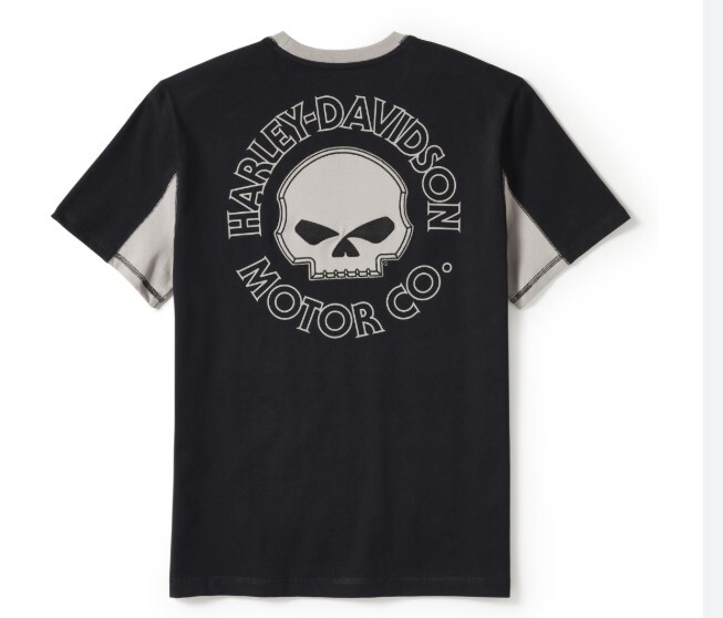 galeria CAMISETA MASCULINA COLORBLOCKED SKULL