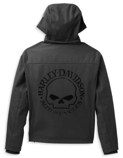 galeria JAQUETA DE NYLON MASCULINA WILLIE G SKULL
