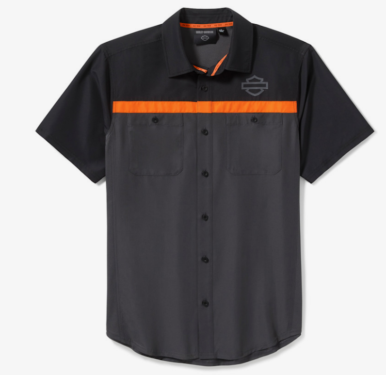 galeria CAMISA MASCULINA H-D TECH COOLMAX VENTED