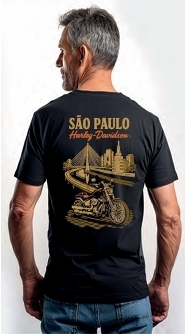 galeria CAMISETA MASCULINA SÃO PAULO BREAKOUT PONTE ESTAIADA