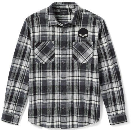 galeria CAMISA MASCULINA XADREZ WILLIE G SKULL