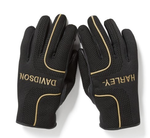 galeria LUVA DE NYLON/COURO FEMININA H-D DYNA