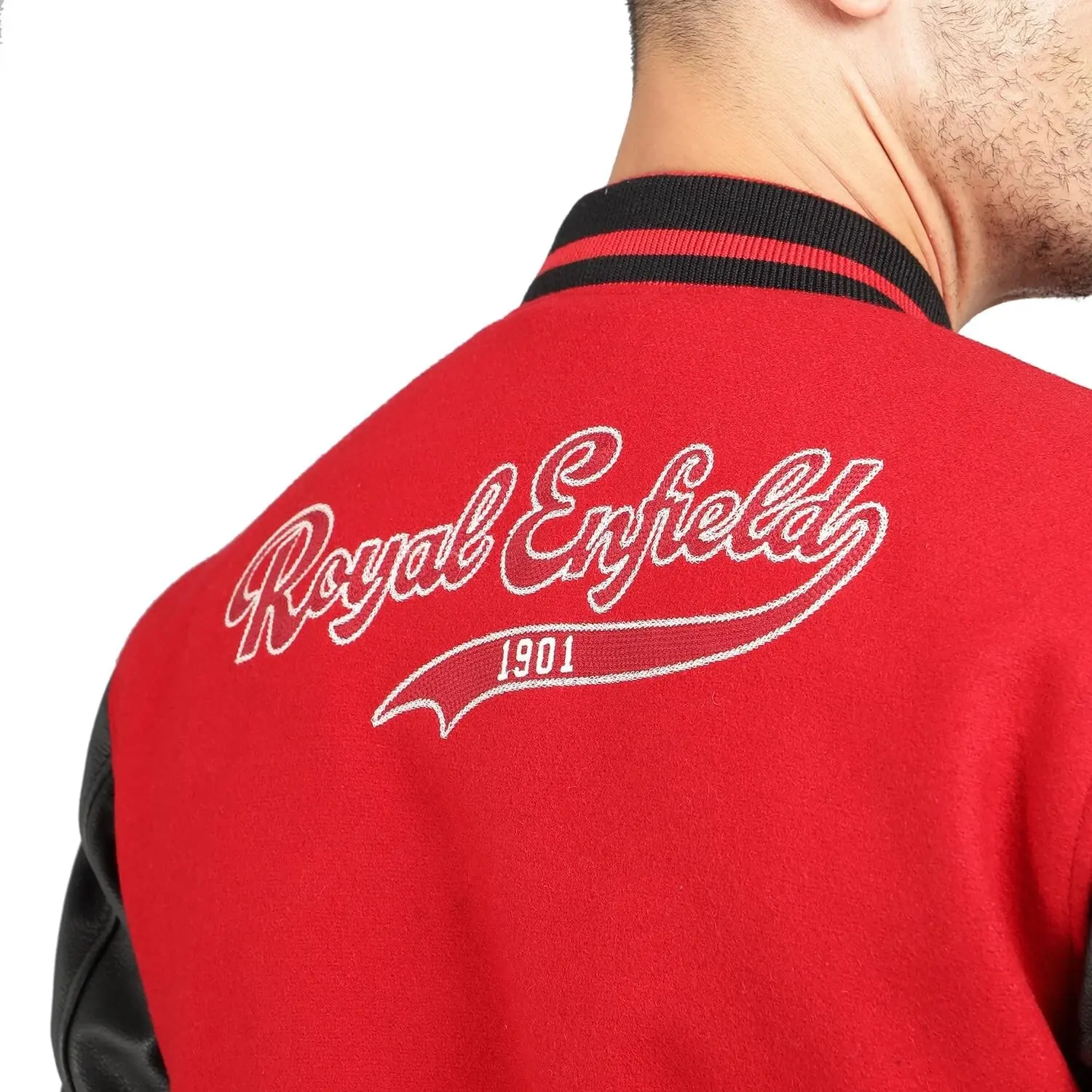 galeria Jaqueta Varsity Riding, vermelho (XXG)