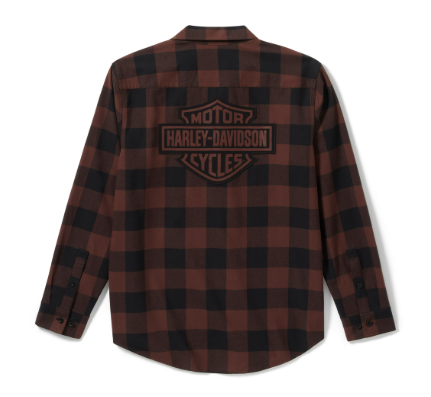 galeria CAMISA MASCULINA BUFFALO CHECK B&S COFFEE/BLACK