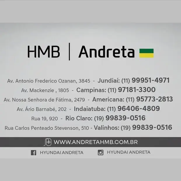 Hyundai HB20 1.0 12V FLEX LIMITED PLUS MANUAL