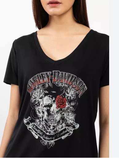 galeria BLUSA FEMININA BLING H-D AFTERLIFE