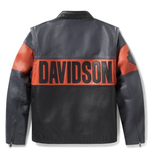 galeria JAQUETA DE COURO MASCULINA CONVERSÍVEL H-D ESSENTIAL