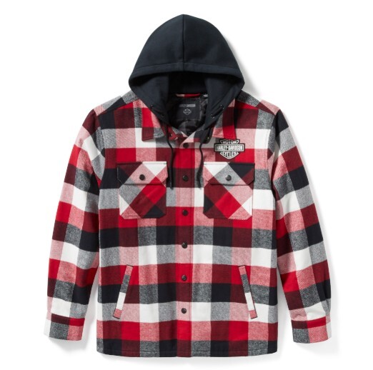 galeria CAMISA MASCULINA ACOLCHOADA TRAVELER RED