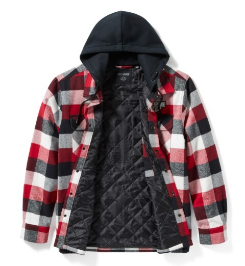 galeria CAMISA MASCULINA ACOLCHOADA TRAVELER RED