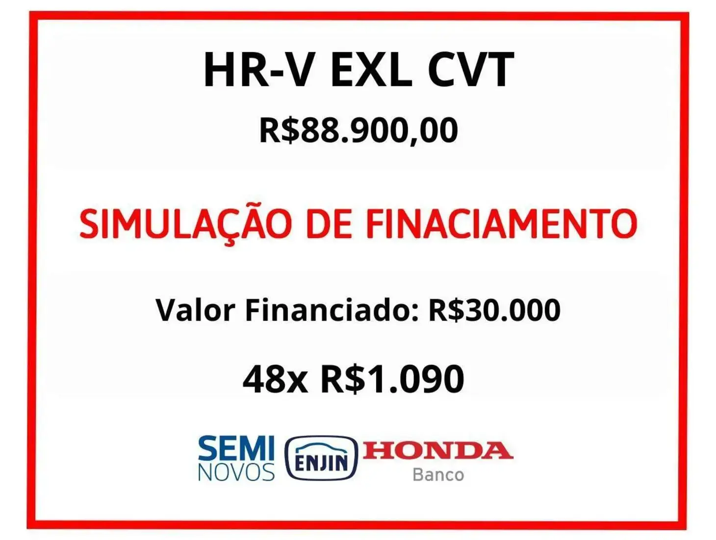 galeria HR-V EXL CVT