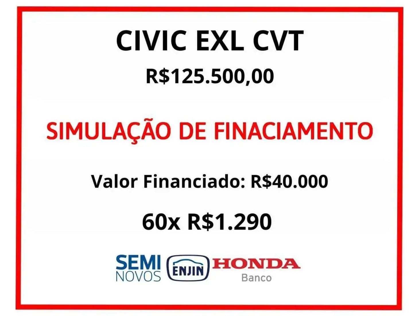 galeria CIVIC EXL CVT