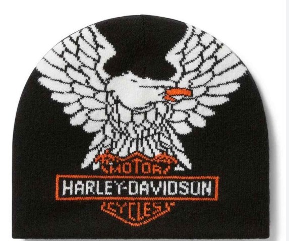 galeria GORRO MASCULINO DUPLA FACE H-D EAGLE
