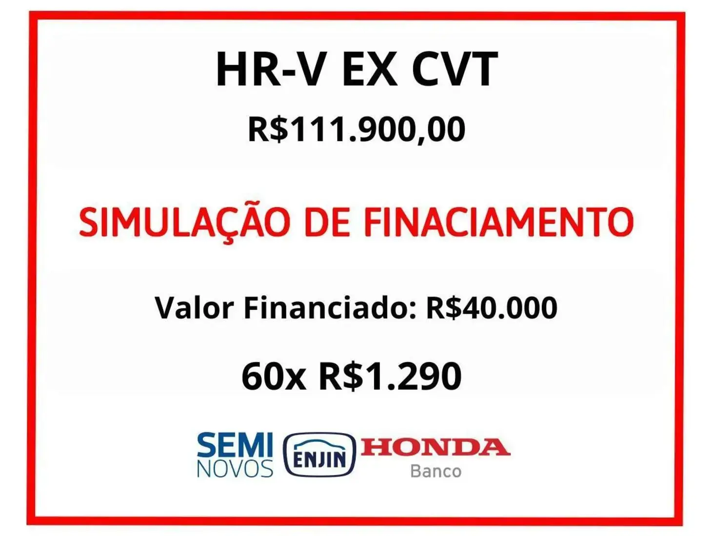 galeria HR-V EX CVT